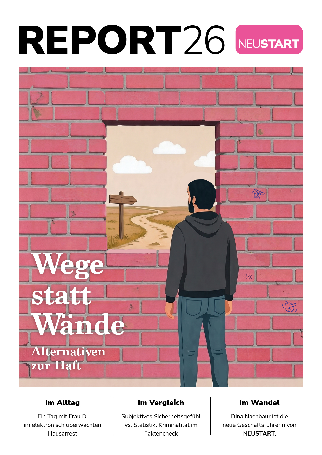 Report 2026 - Wände statt Wände, Alternativen zur Haft